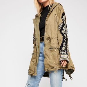 Free People Golden Quills Jacket